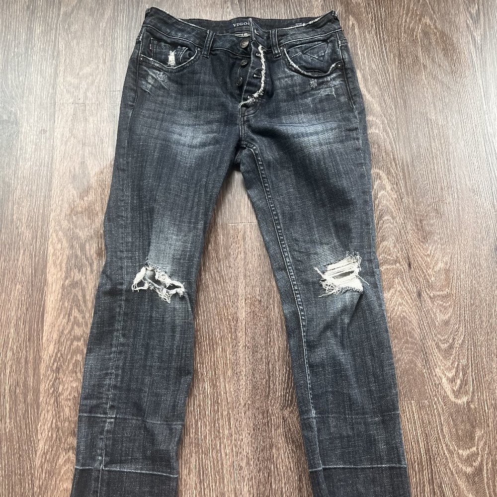 Womens black vigoss jeans